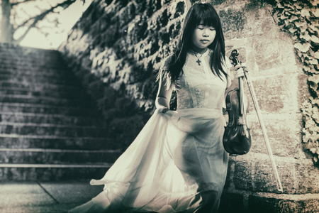 Violinist Gabrielle Chou 