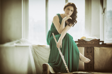 Flutist Catherine Gregory