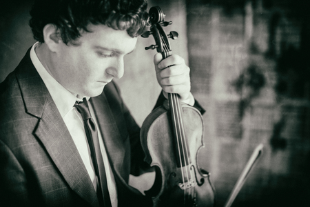 Violinist Tom Yaron