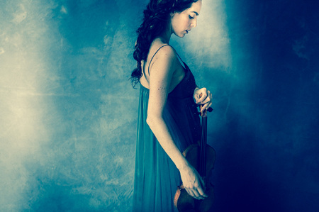 Violinist Rebecca Cherry 
